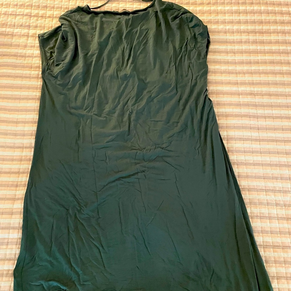 Cos dress in olive green